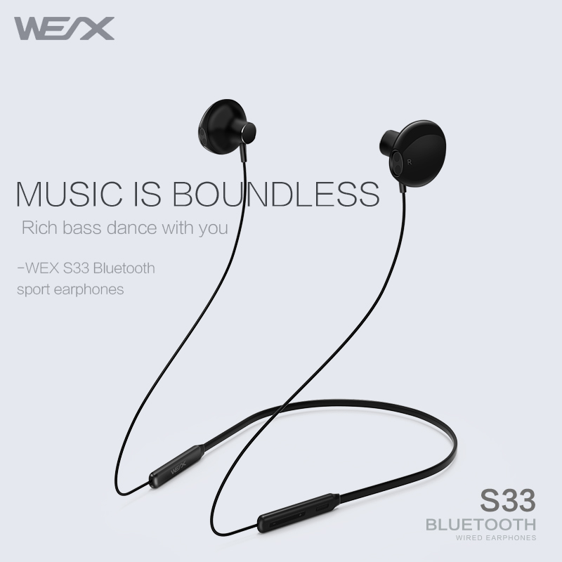 WEX - S33 Bluetooth hörlurar